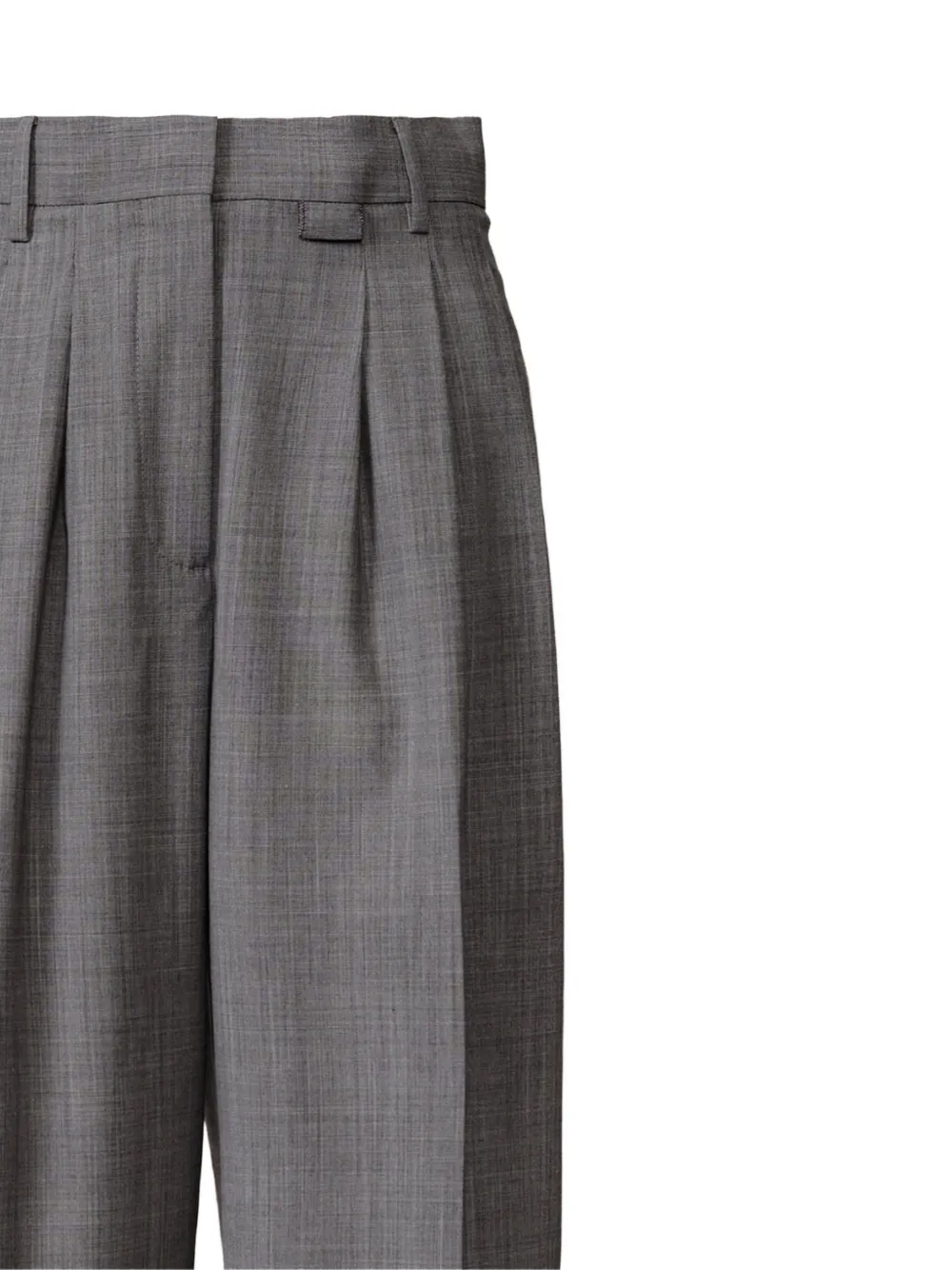 Fabiana Filippi Geplooide pantalon Grijs
