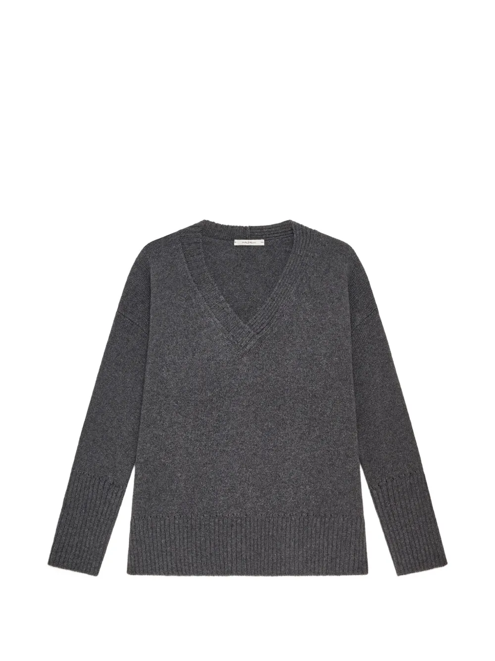 MALIPARMI V-neck sweater Grijs