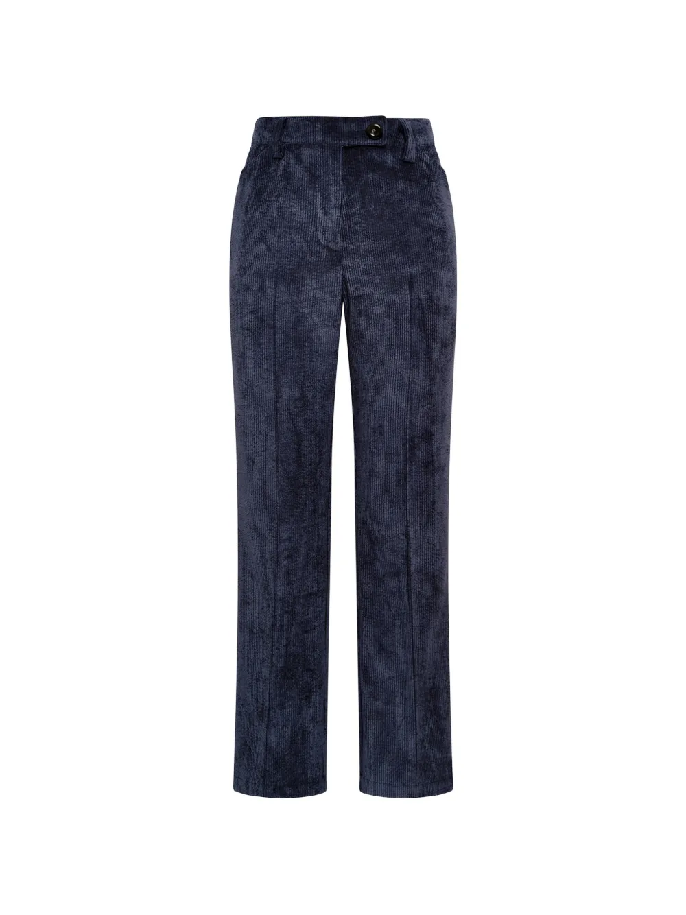 MALIPARMI Ribfluwelen broek Blauw