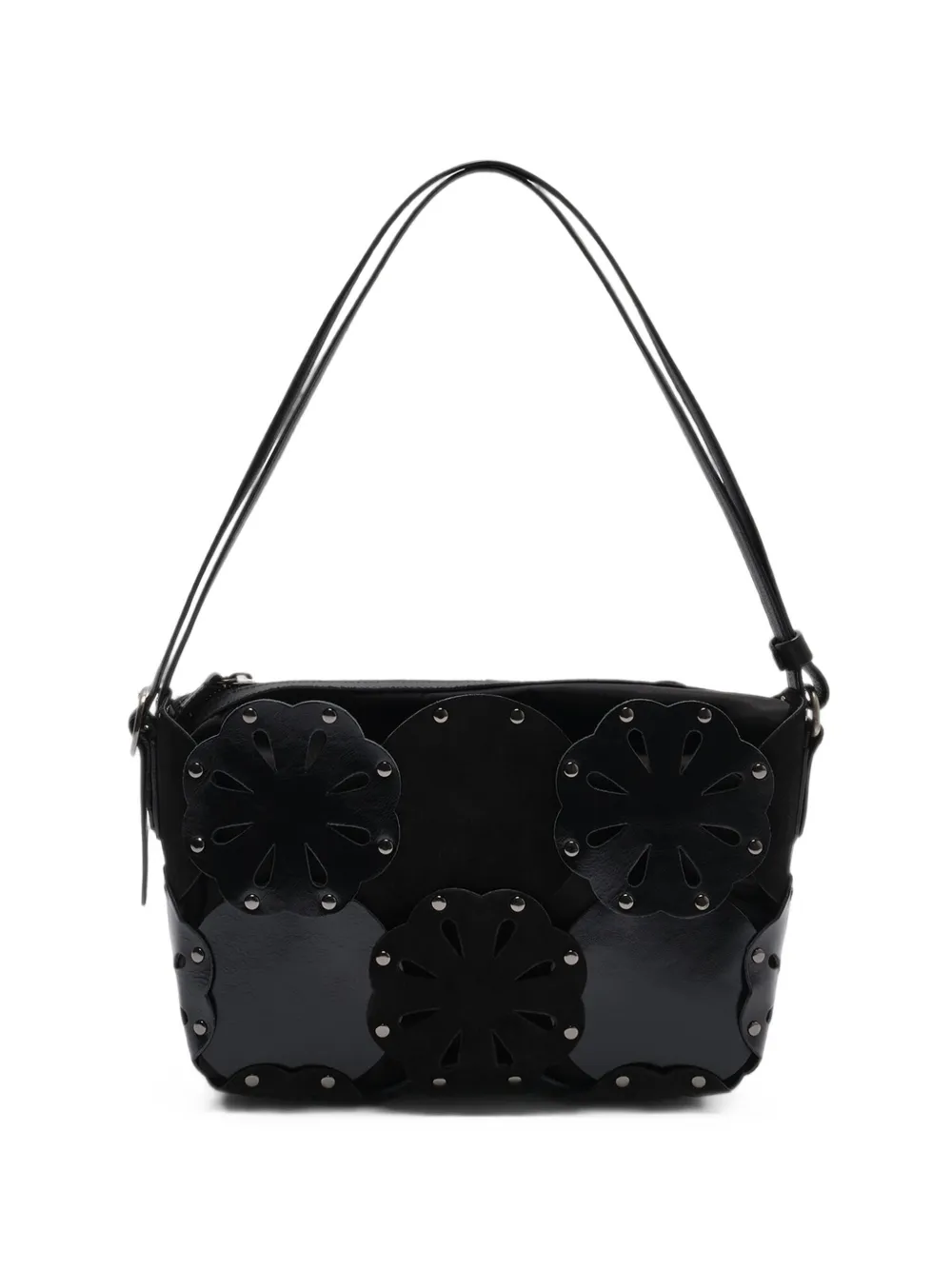 MALIPARMI die-cut stud-embellished shoulder bag