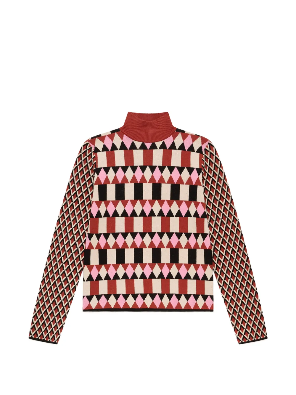 MALIPARMI jacquard-knit sweater