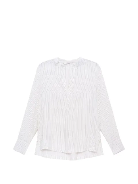 MALIPARMI pinstripe-effect oversized tunic