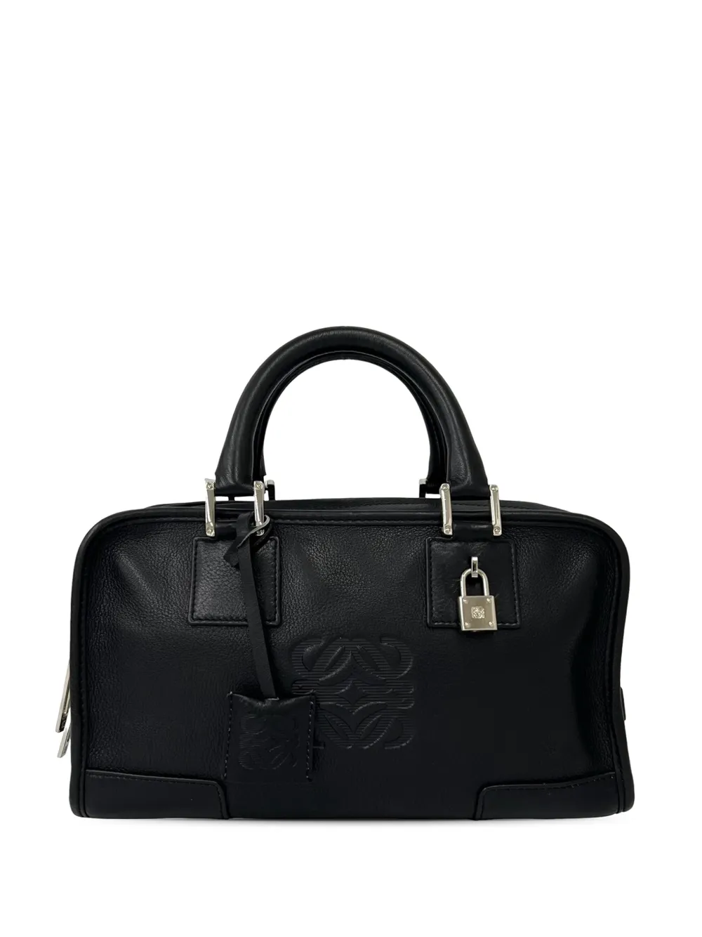 Loewe Pre-Owned 2000-2010 Leather Amazona 28 handbag - Nero