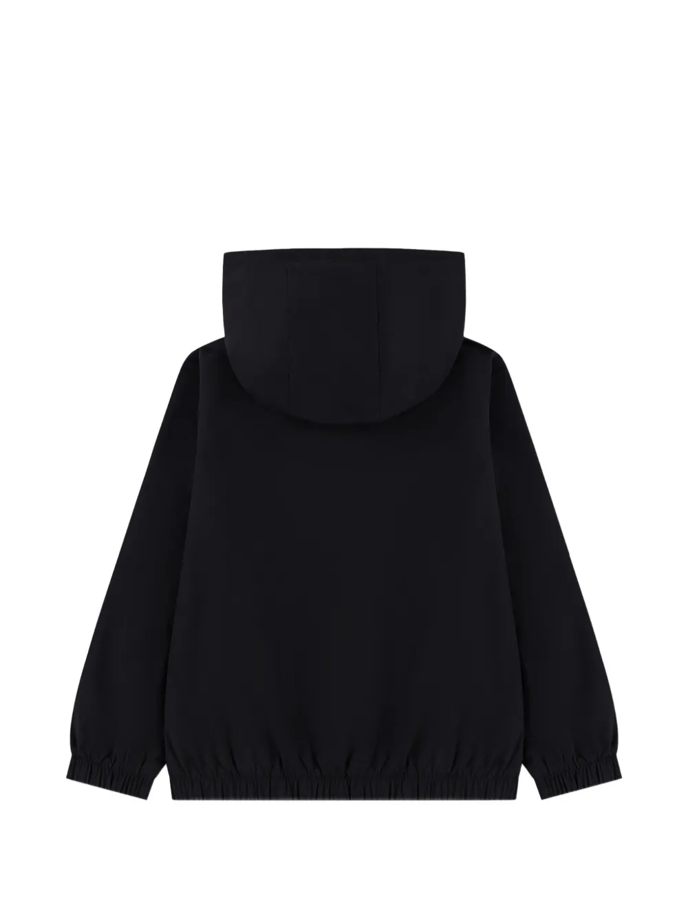 Lacoste Kids logo-patch hooded tracksuit Zwart