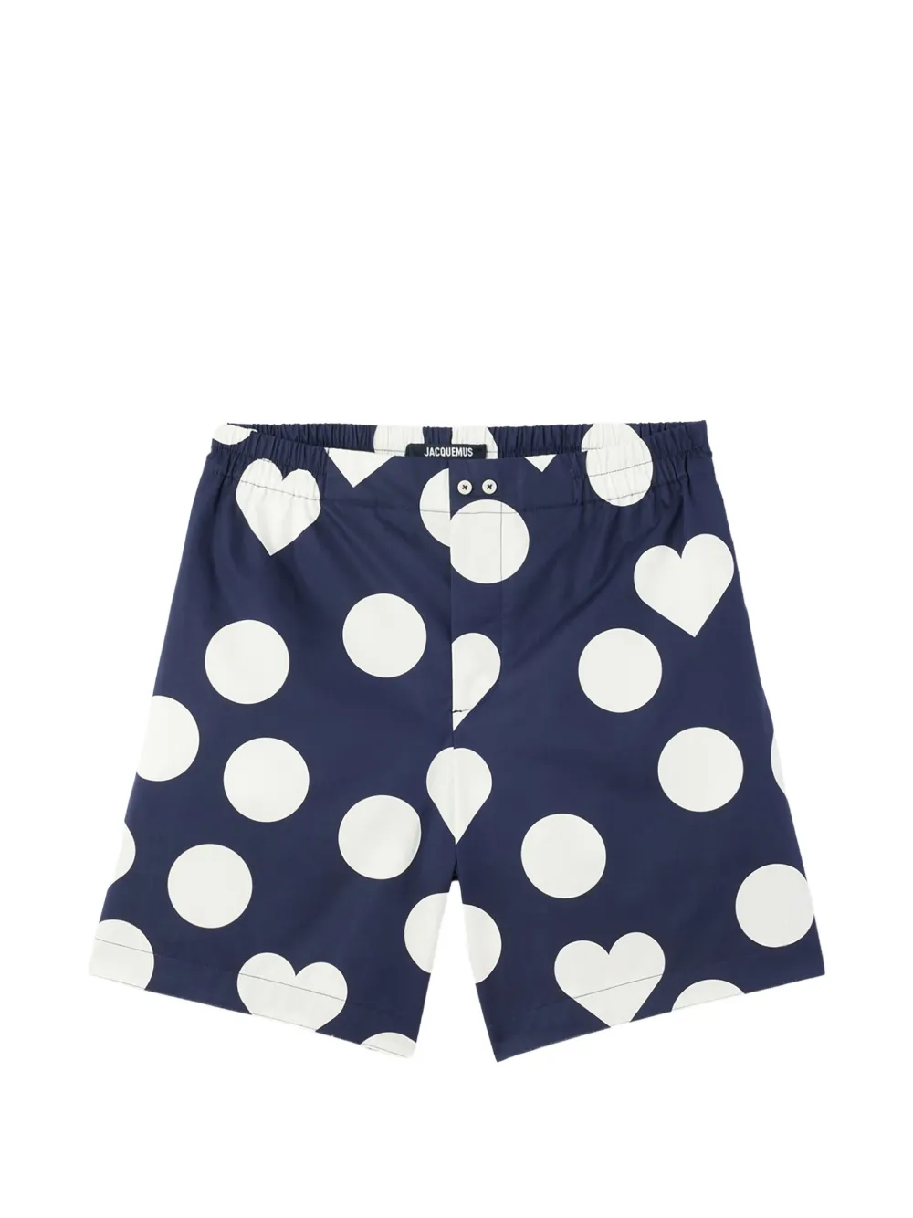 Jacquemus The Caleçon elastic-waist shorts - Blu
