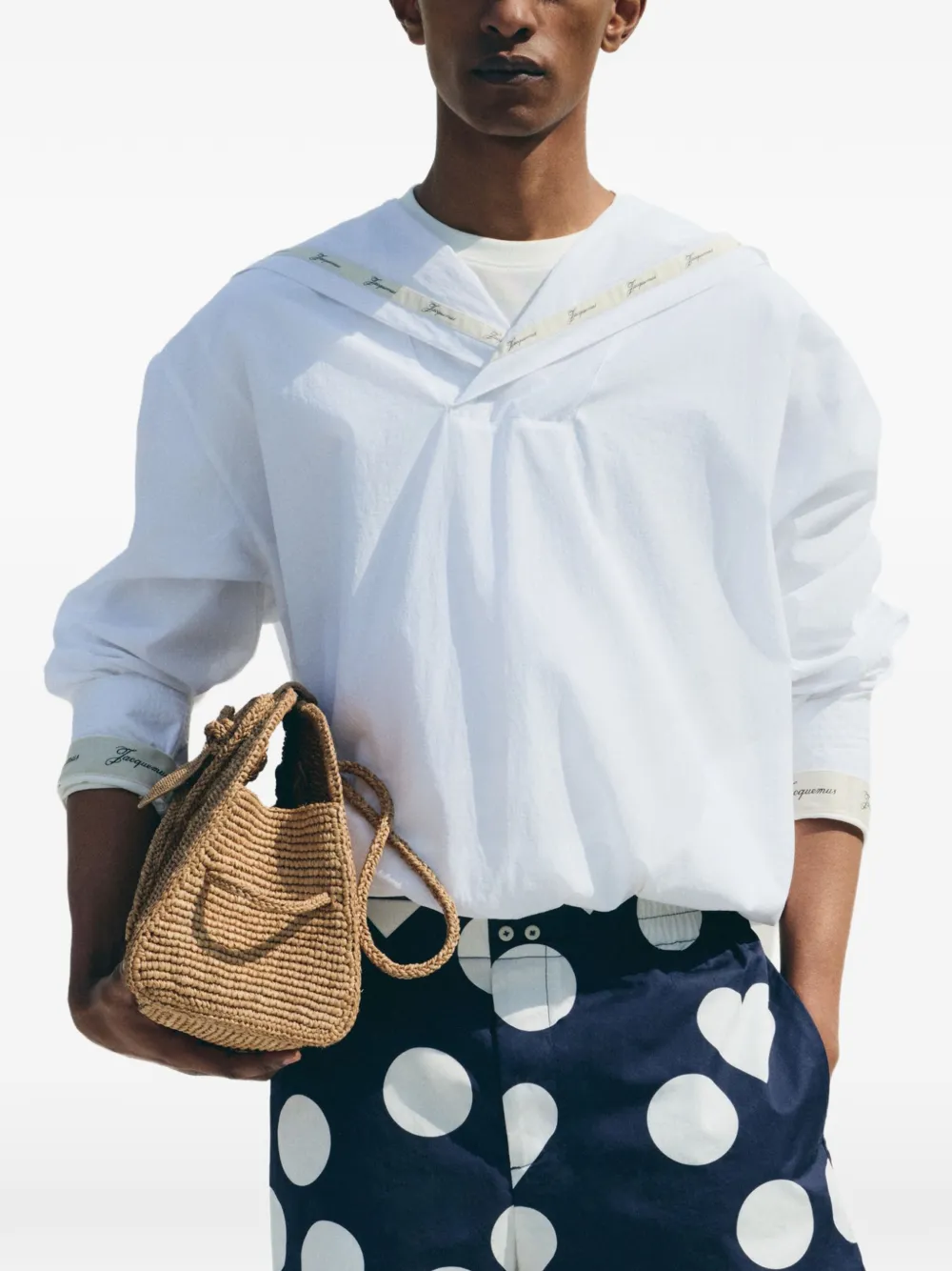 Jacquemus The Caleçon elastic-waist shorts Blauw