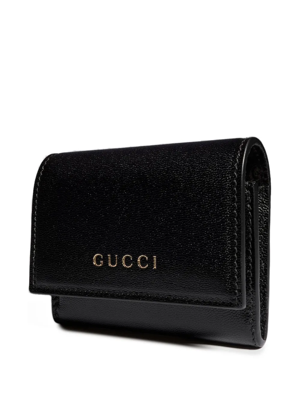 Gucci Portemonnaie mit Klappe - Schwarz