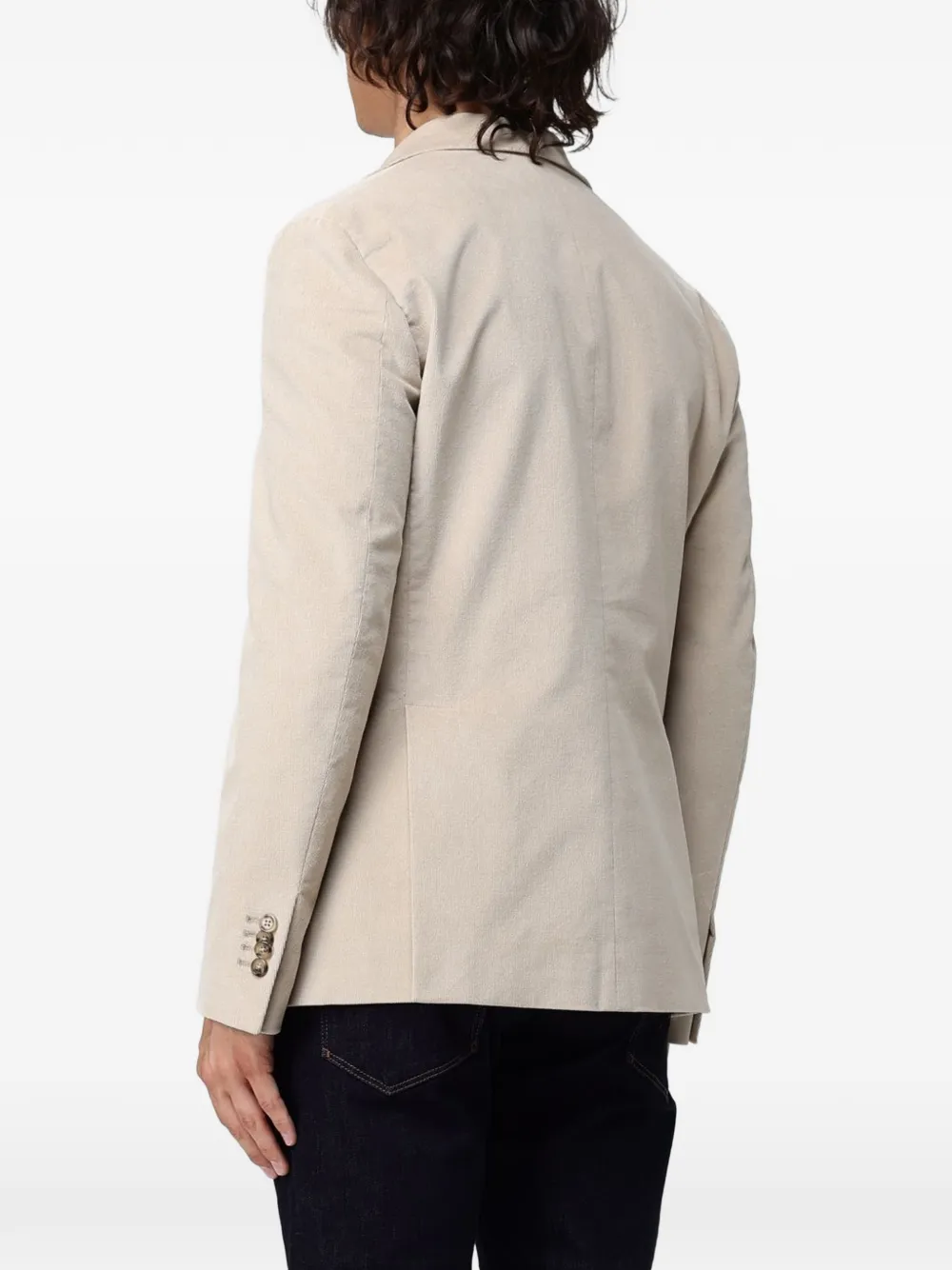 BROOKSFIELD Katoenen blazer Beige