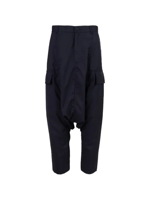 Comme Des Garçons Shirt drop-crotch cargo pants