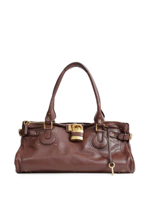Chloé Paddington Weekender leather tote bag