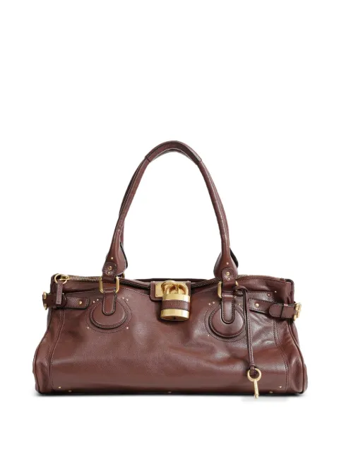 Chloé Paddington Weekender leather tote bag