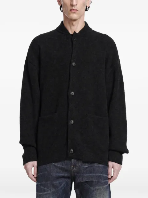 Giorgio Armani button-fastening high-neck cardigan