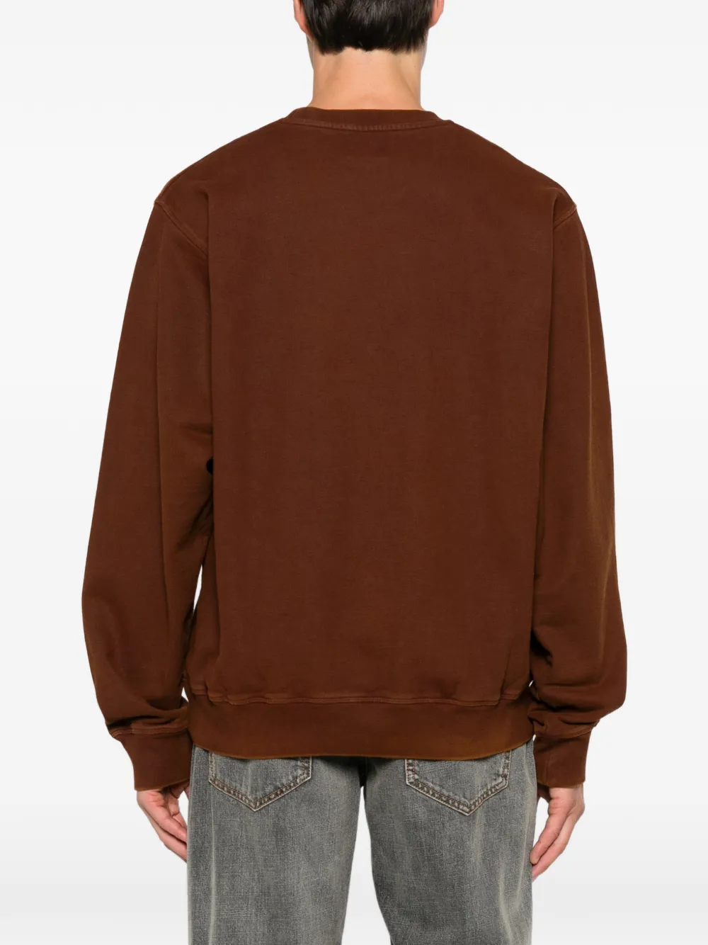 Arte Antwerp Sweater met borduurwerk en kleurverloop Bruin