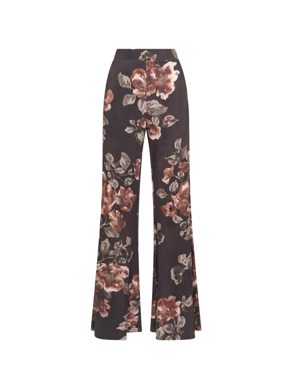 MALIPARMI Frosted Blossom floral-print palazzo pants
