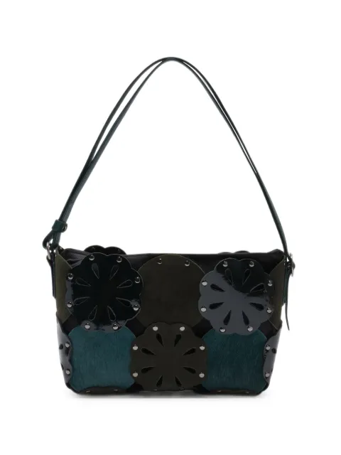 MALIPARMI die-cut stud-embellished shoulder bag