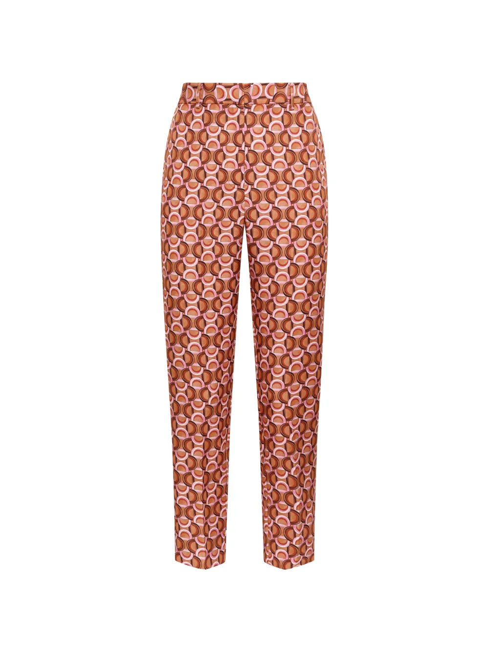 MALIPARMI Graphic Orbit tapered trousers