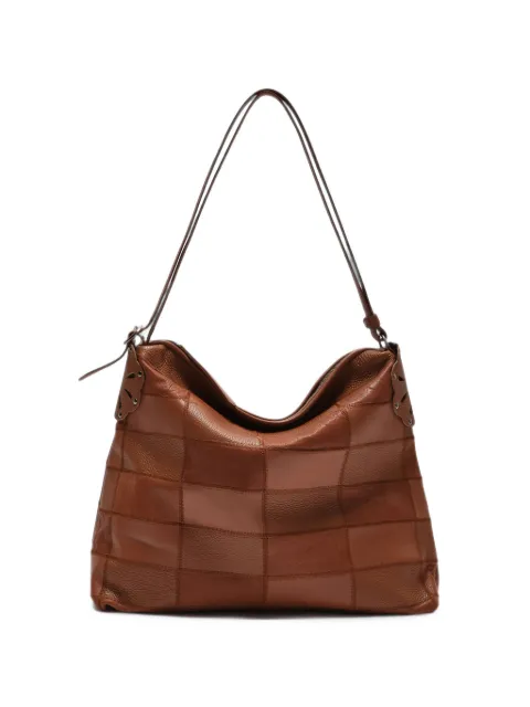 MALIPARMI patchwork zigzag-stitched shoulder bag