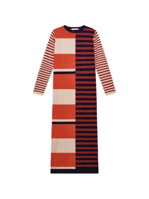 MALIPARMI vestido largo Rhythm Block