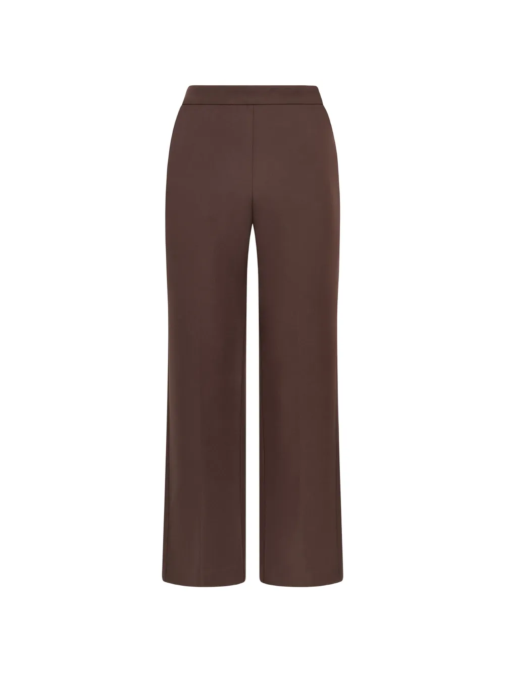 MALIPARMI Sleek Urban Cady enkellange bootcut broek Bruin