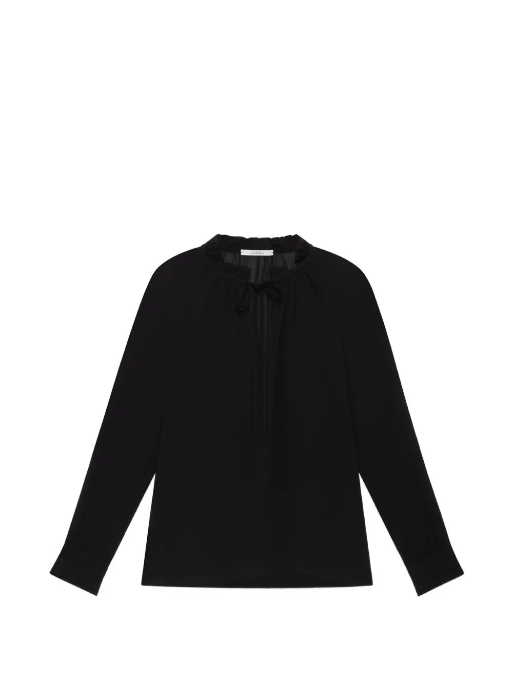 MALIPARMI ruffled-collar raglan-sleeved blouse