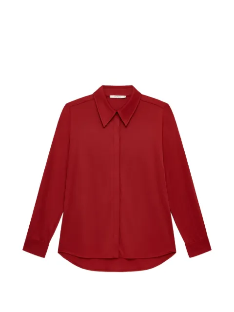 MALIPARMI Plane Polly concealed-button shirt