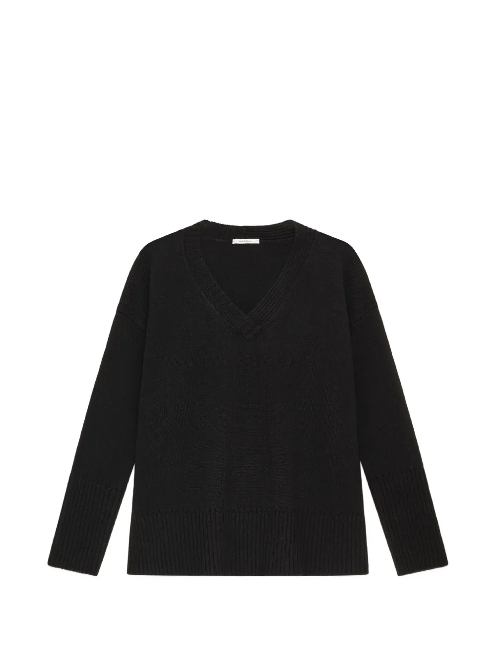 MALIPARMI V-neck sweater Zwart