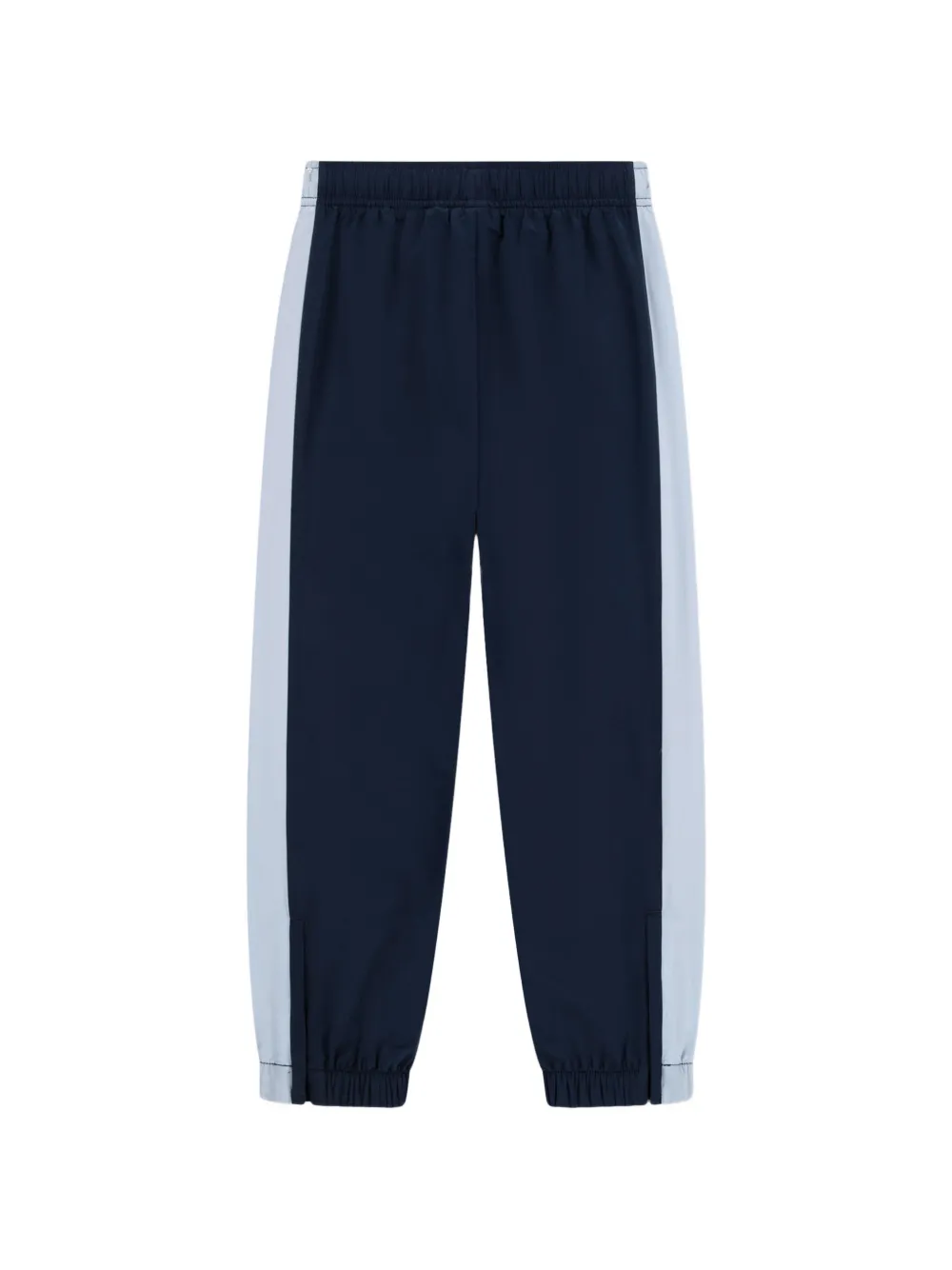 Lacoste Kids logo-patch side-stripe tracksuit Blauw