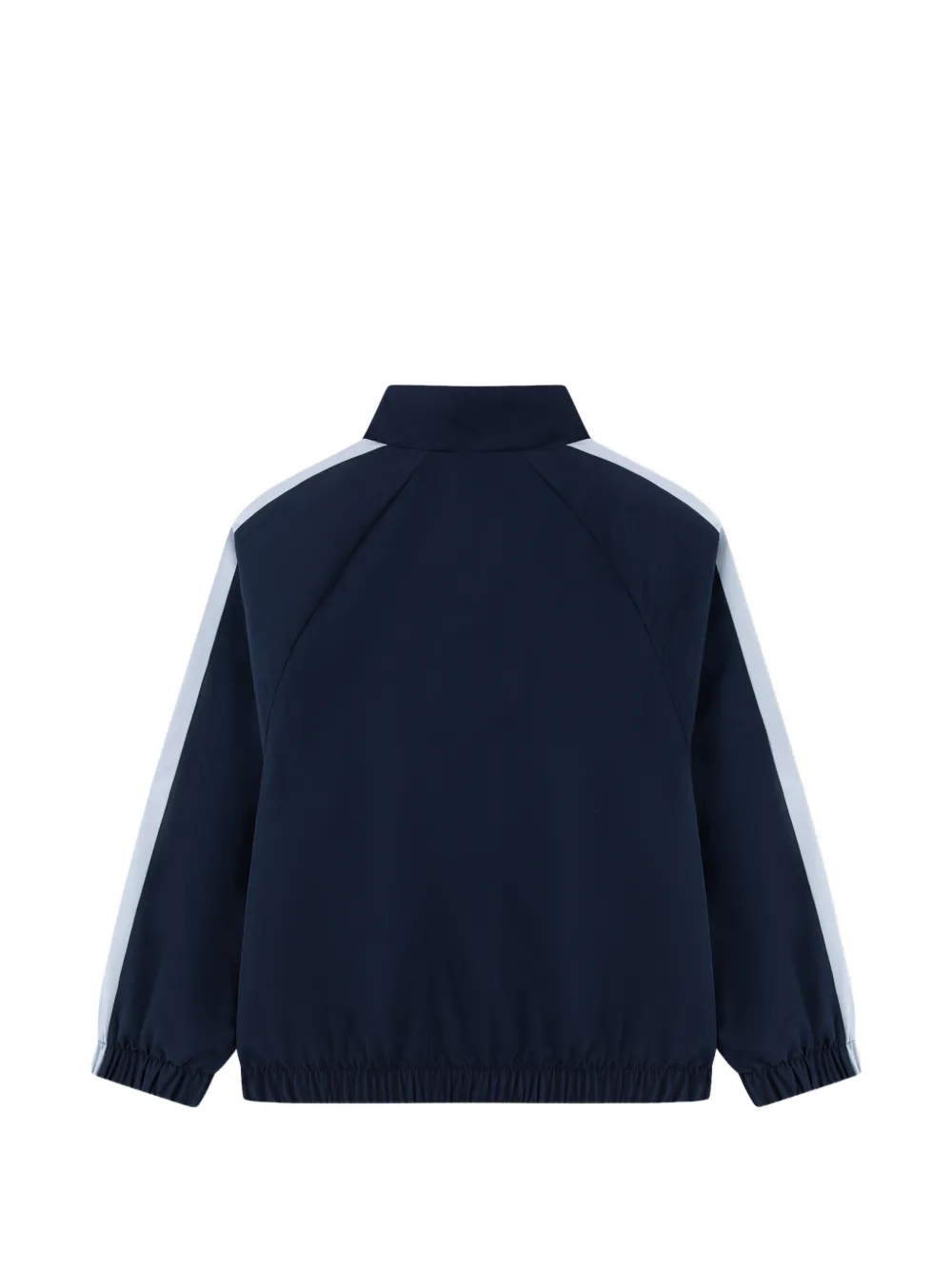 Lacoste Kids logo-patch side-stripe tracksuit Blauw