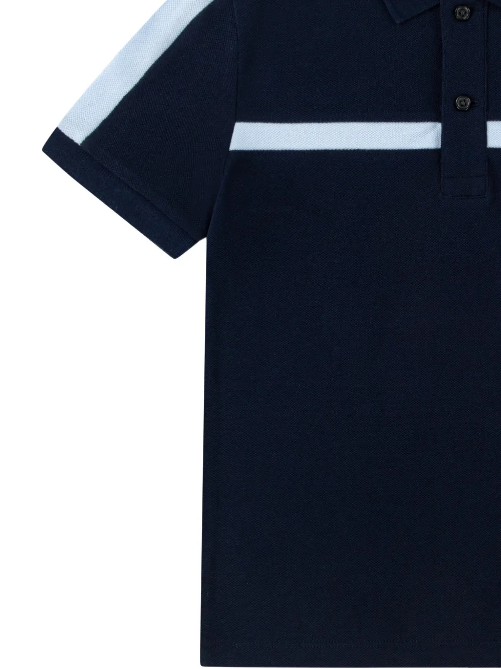 Lacoste Kids Poloshirt met logopatch Blauw