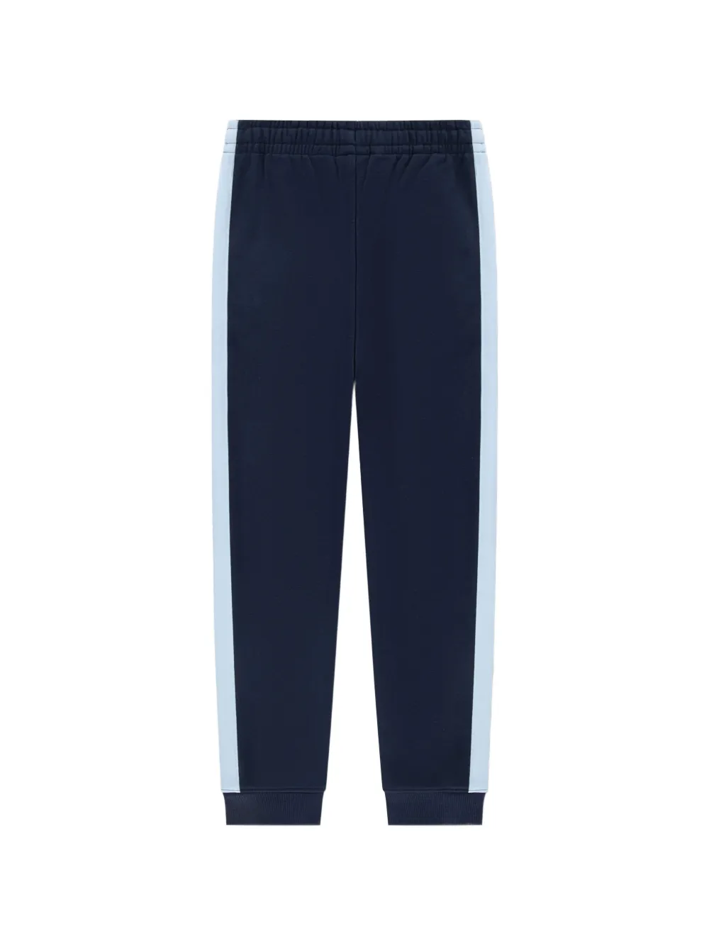Lacoste Kids side-stripe track pants Blauw