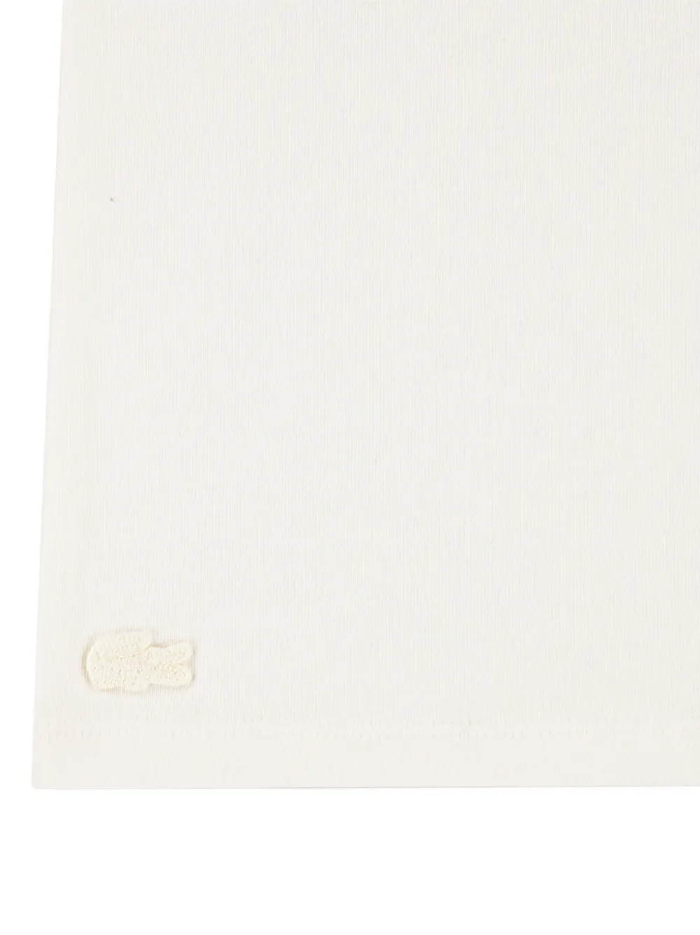 Lacoste Kids logo-print T-shirt Beige