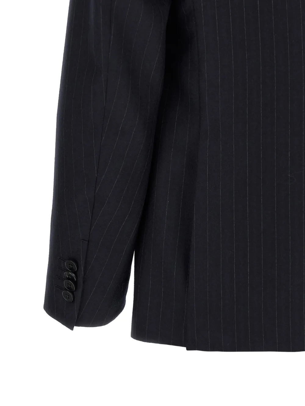Zegna pinstriped suit Blauw