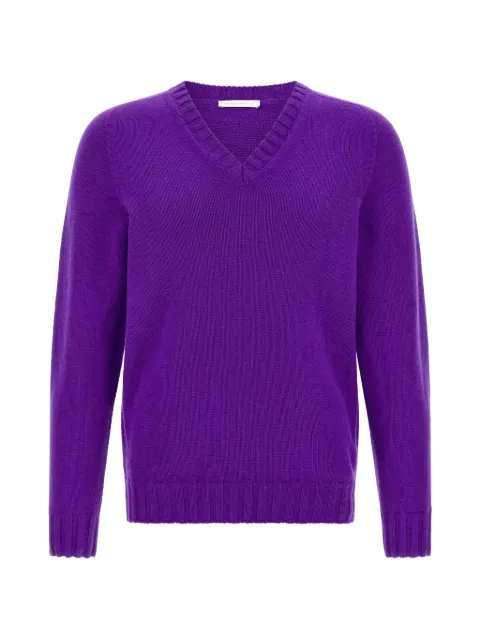 OLIVER LATTUGHI V-neck cashmere sweater