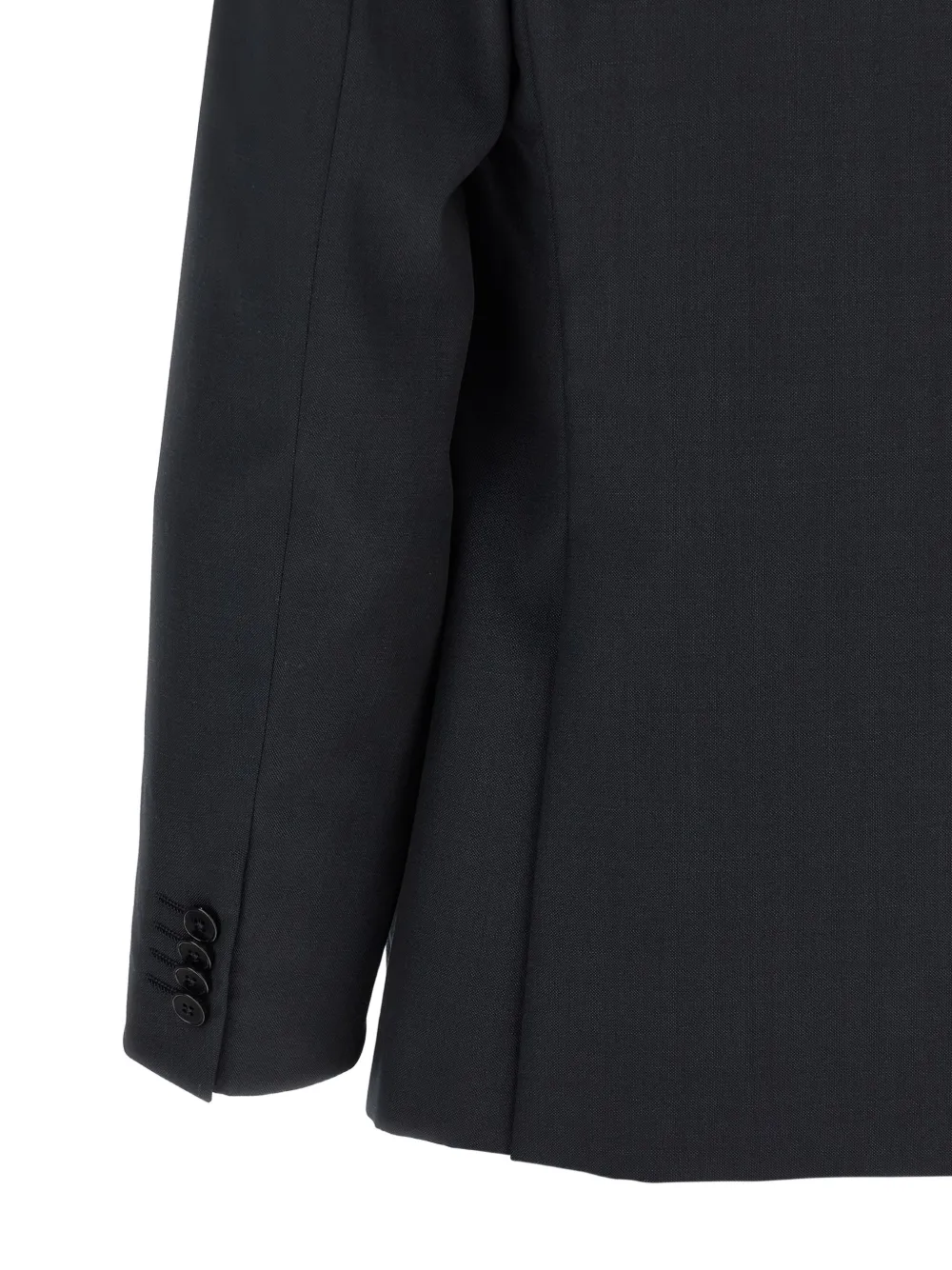 Zegna notched-lapel single-breasted suit Blauw