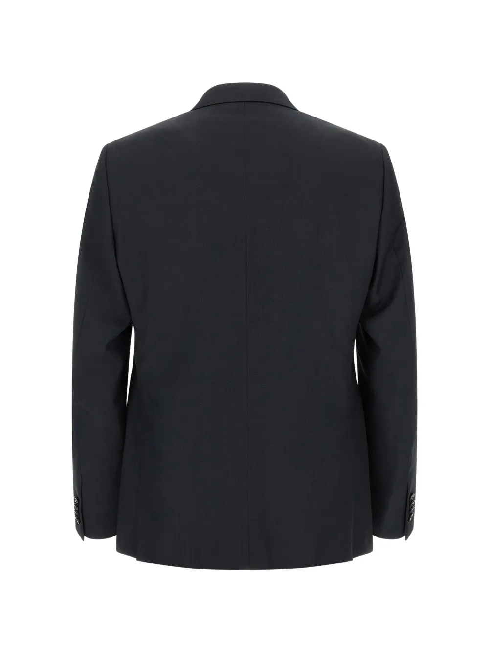 Zegna notched-lapel single-breasted suit Blauw