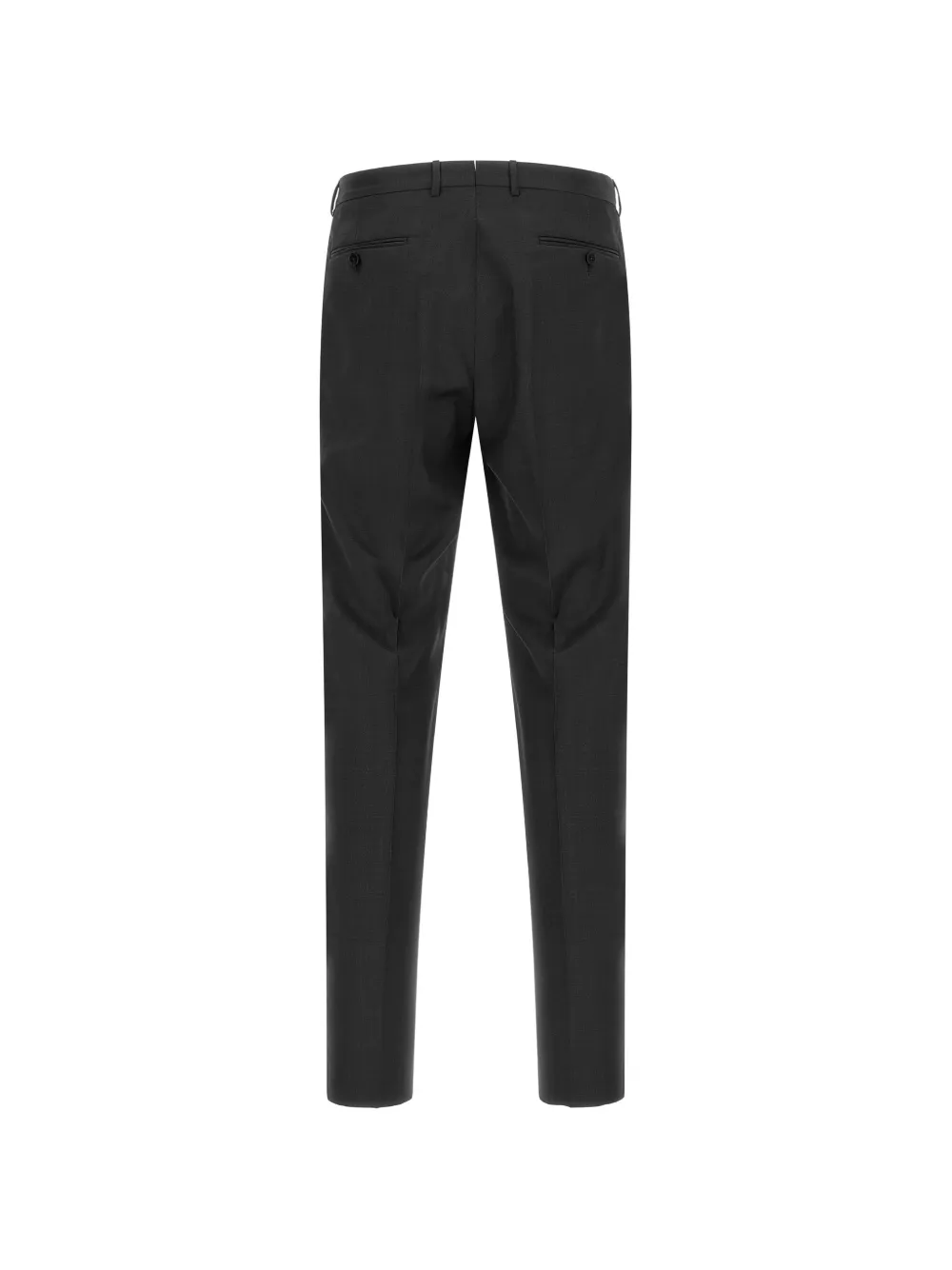 Zegna single-breasted wool suit Grijs