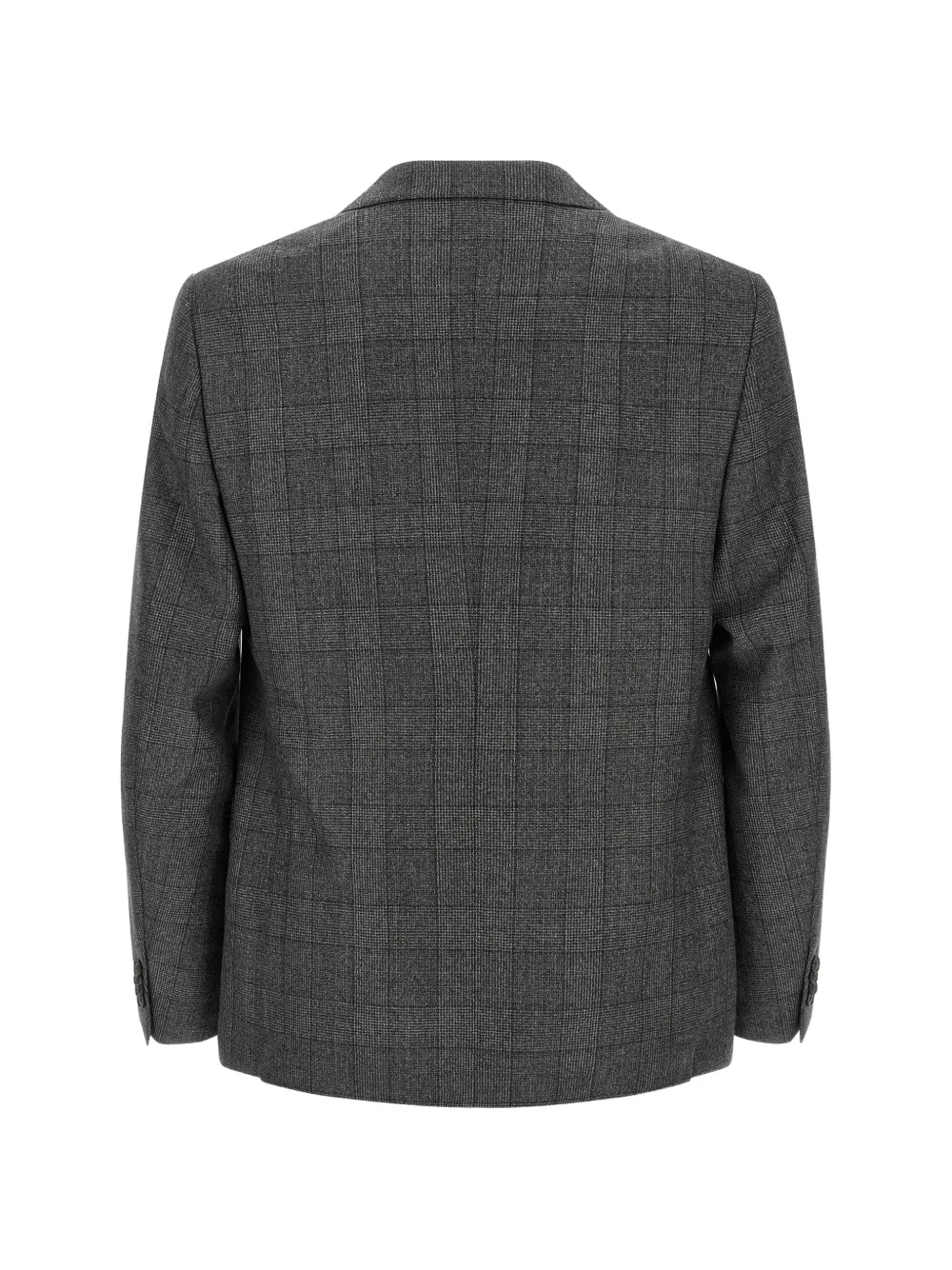 Zegna checked suit Grijs