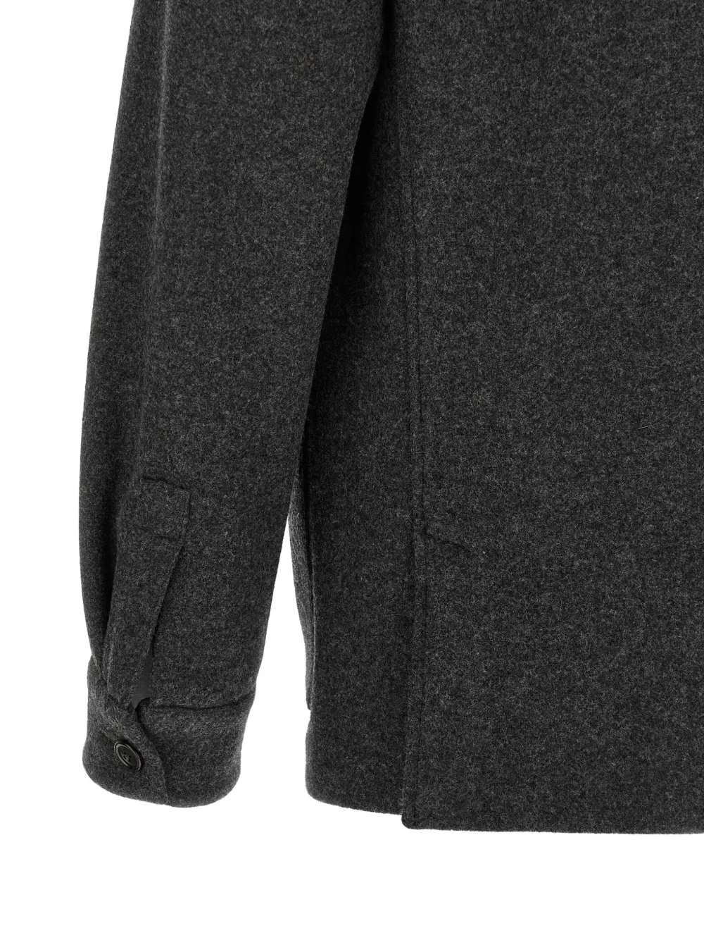 Zegna Shirtjack met knopen Grijs