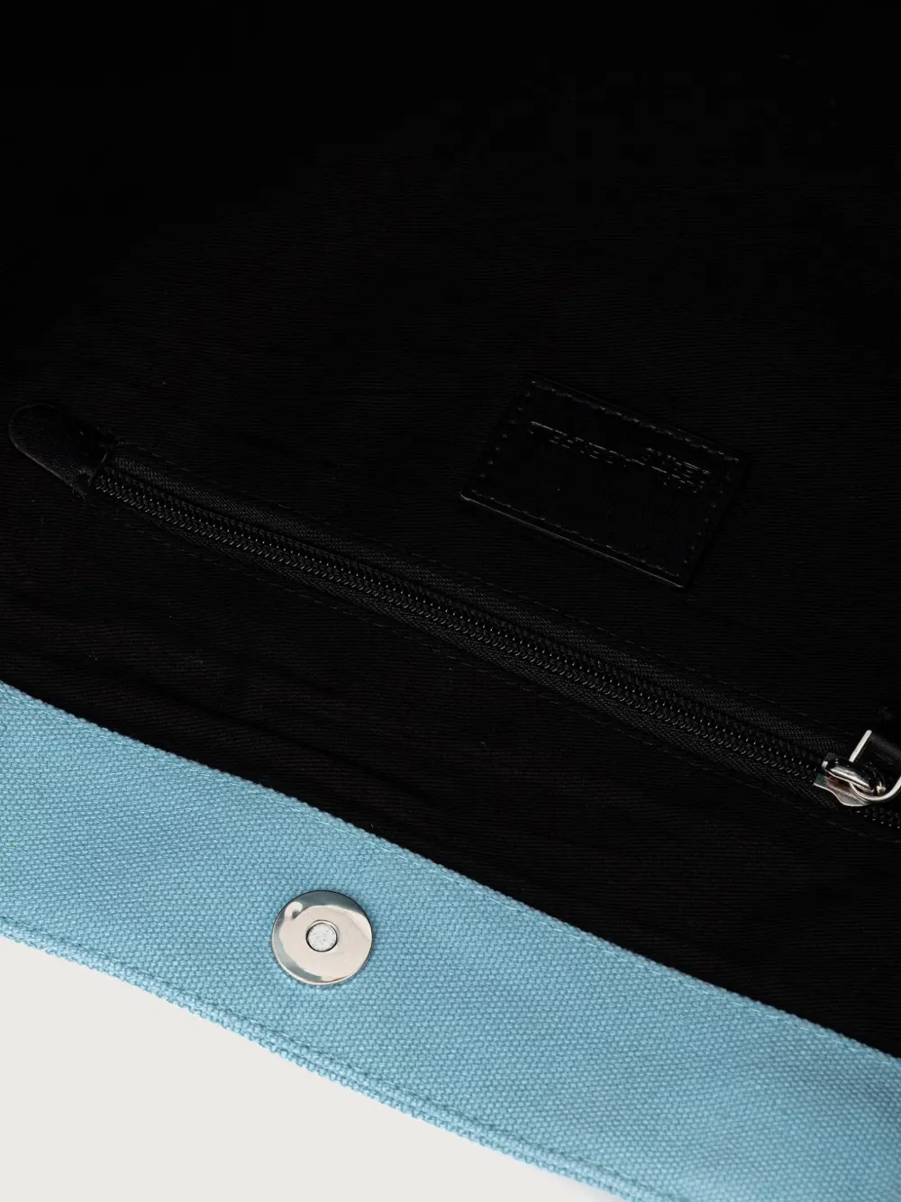 Karl Lagerfeld Jeans Pietro Terzini canvas shopper met tekst-print Blauw