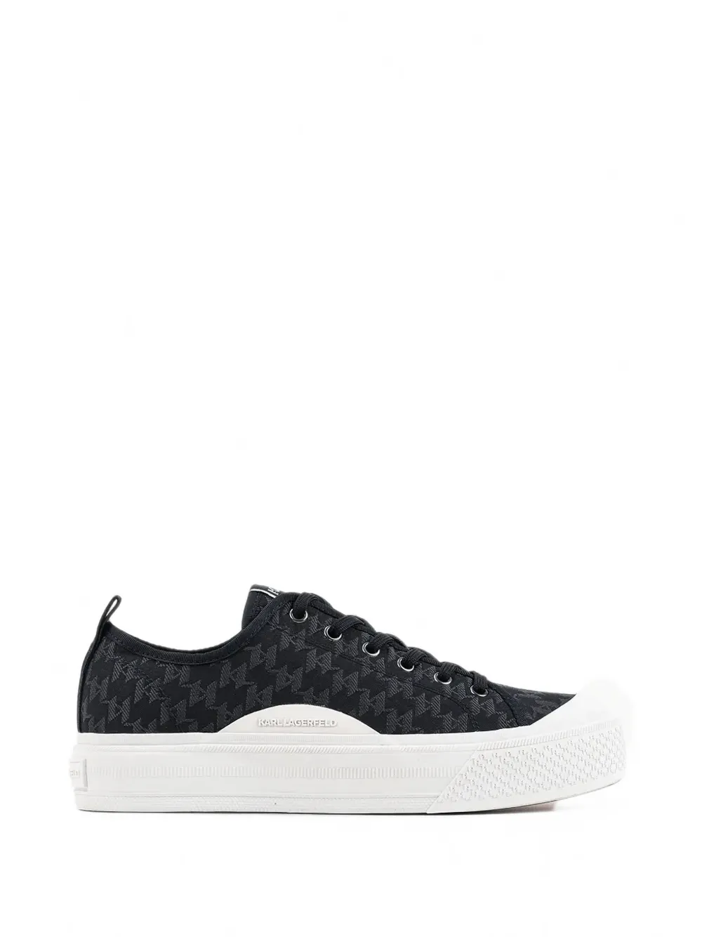 Karl Lagerfeld Kampus Max V monogram-detail sneakers
