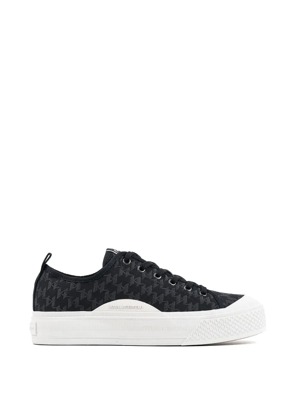Karl Lagerfeld Kampus Max V monogram-detail sneakers