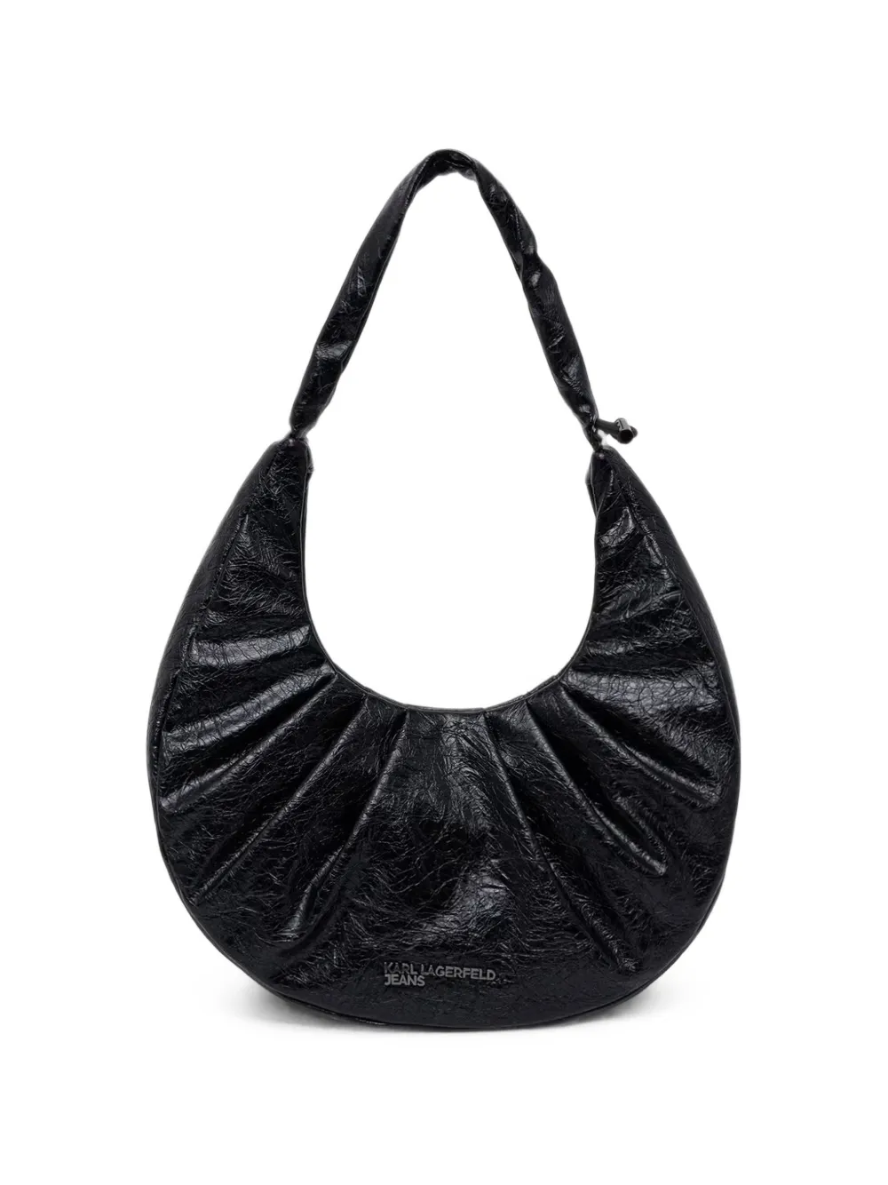 Karl Lagerfeld Jeans crinkled-effect pleated tote bag