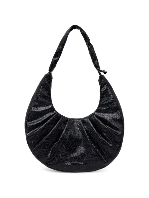 Karl Lagerfeld Jeans sac à main plissé à effet froissé