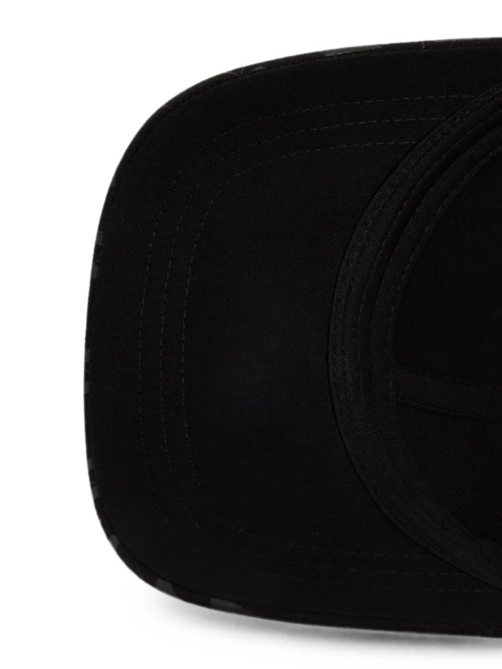 Karl Lagerfeld Honkbalpet met monogram Zwart