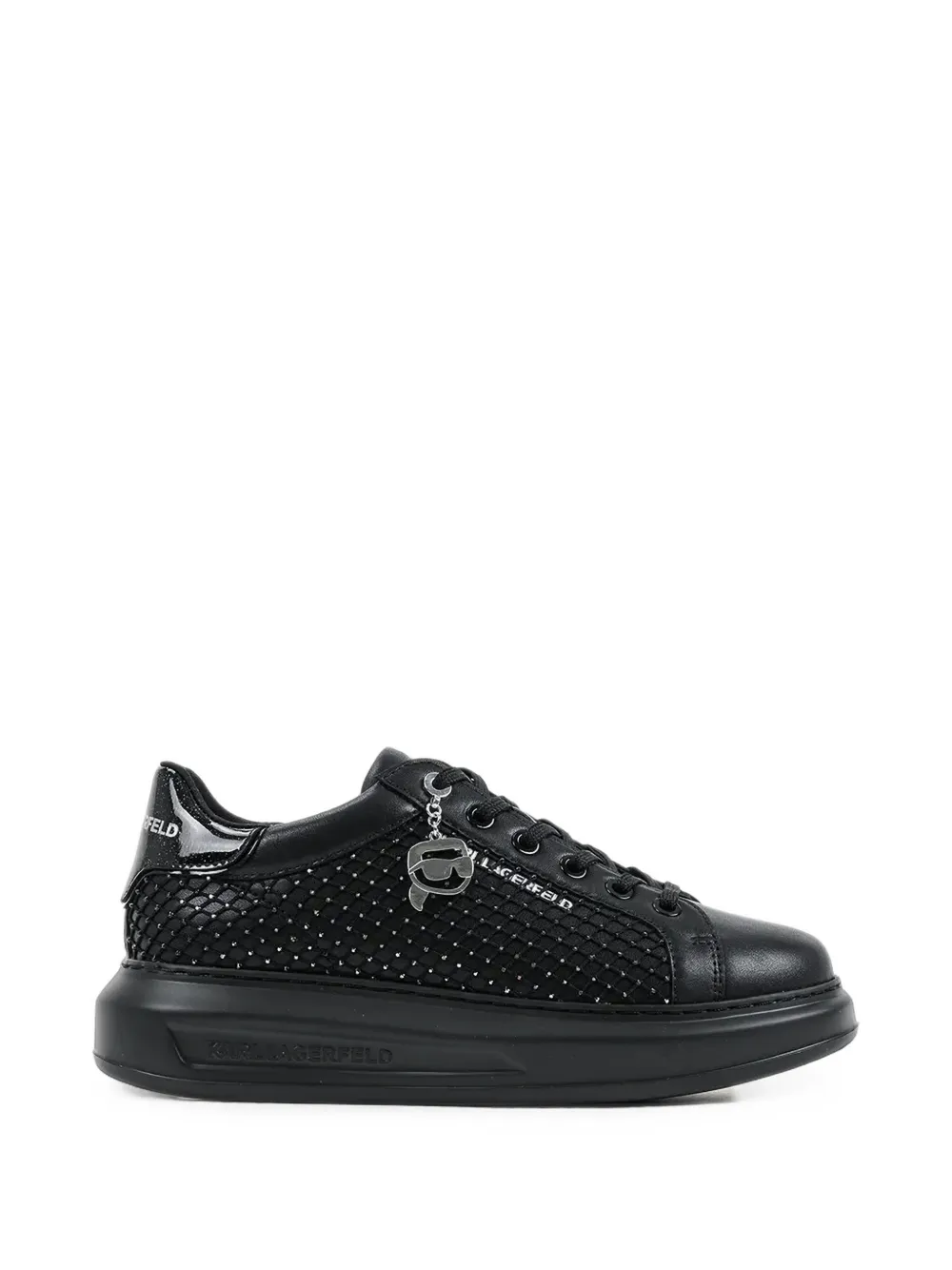 Karl Lagerfeld embellished platform sneakers