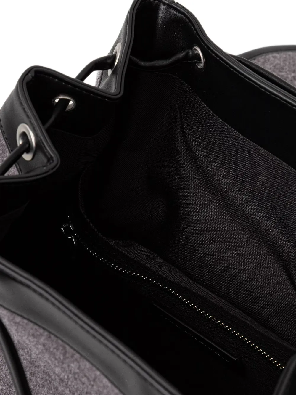Karl Lagerfeld Rugzak met logopatch Grijs