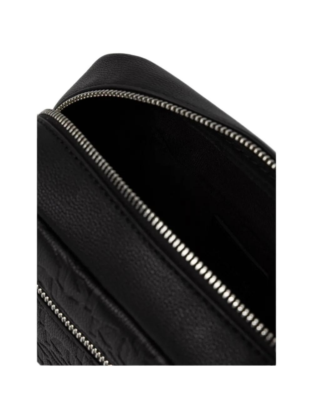 Karl Lagerfeld Jeans Heuptas met monogram-reliëf Zwart