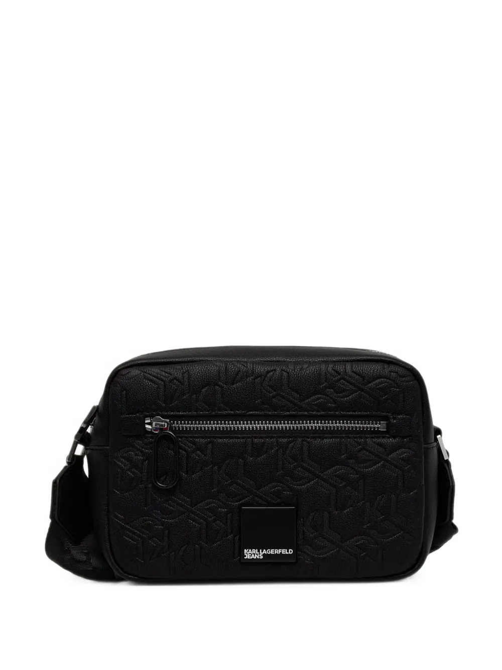 Karl Lagerfeld Jeans sac banane à motif monogrammé embossé - Noir Karl Lagerfeld Jeans sac banane à motif monogrammé embossé - Noir
