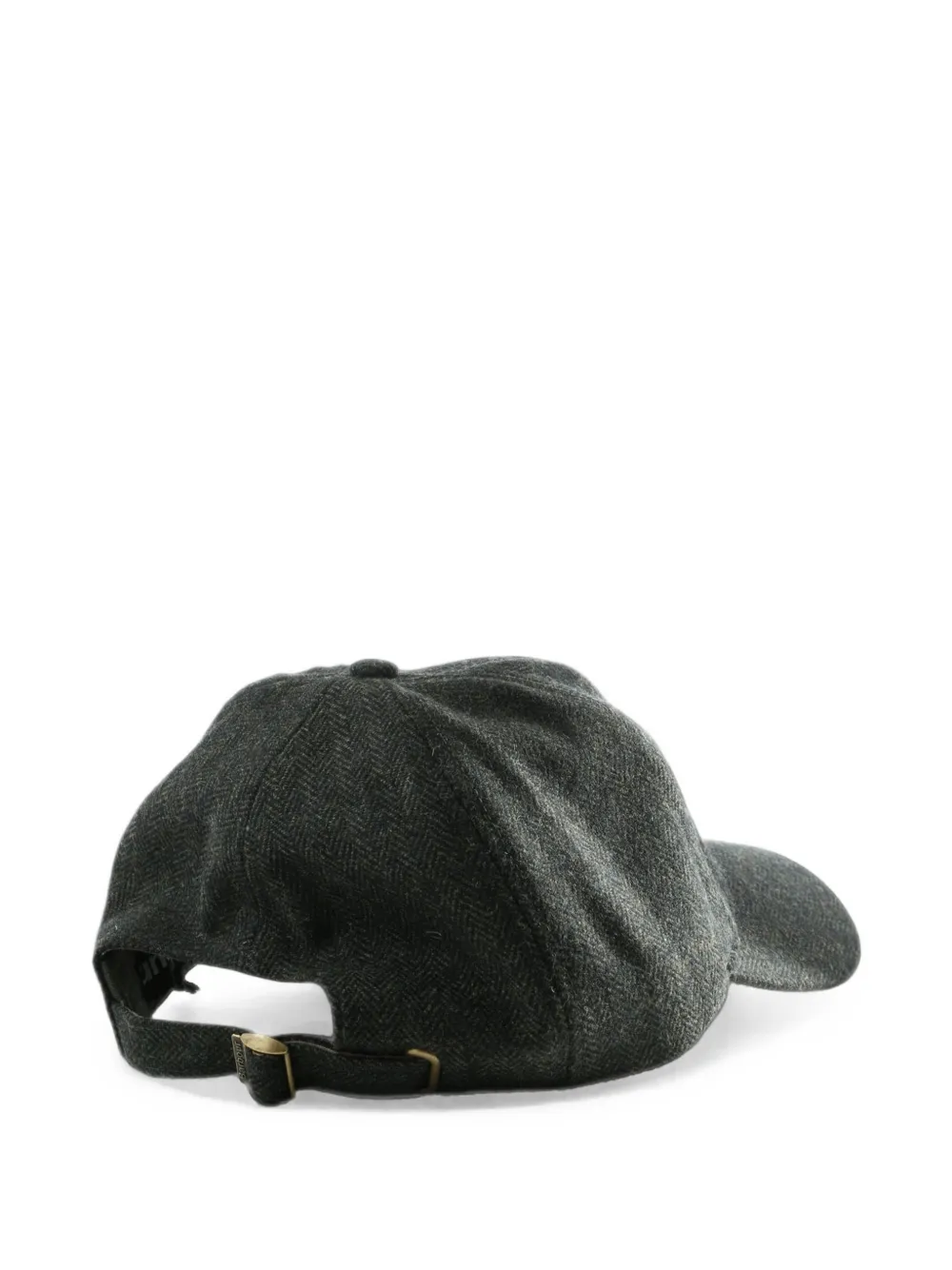 Barbour Barlow Herringbone-pattern Logo-embroidered Cap In Multi