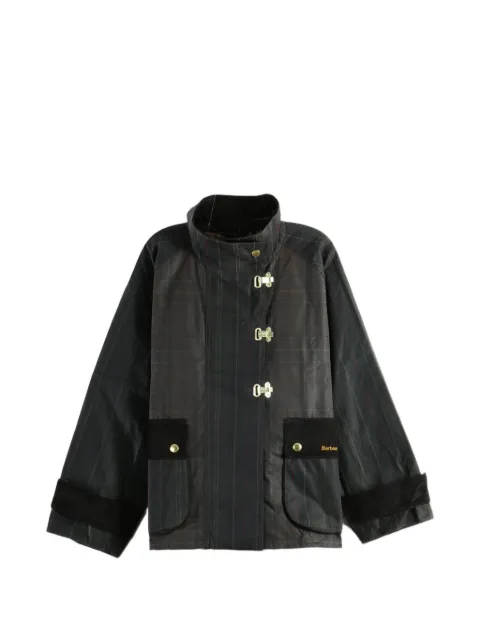 Barbour checked jacket